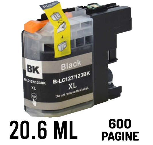 brother compatibile lc123 black mfc-j4410 j4510 dcp-j132 j152