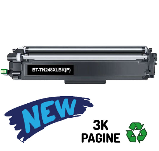 brother compatibile DCP-L 3515 3520 35550 TN248bk chip TN248BK