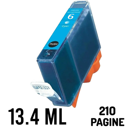 canon compatibile bci-3/6c ip6000 8500 i950 990 9100 s800 900 cy