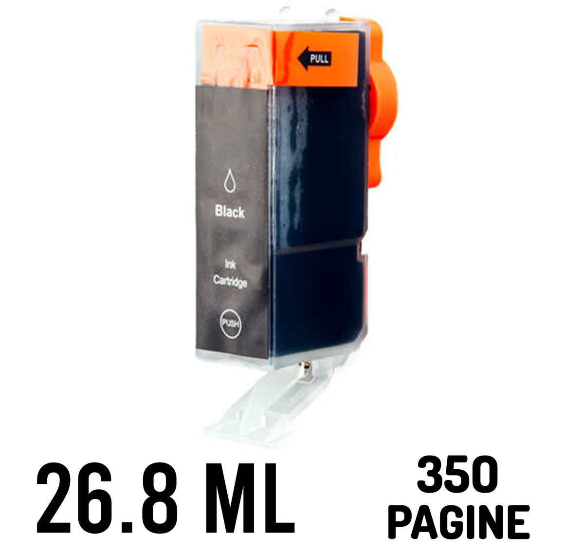 canon compatibile pgi-5bk con chip ip4000 4200 5200 black 26ml