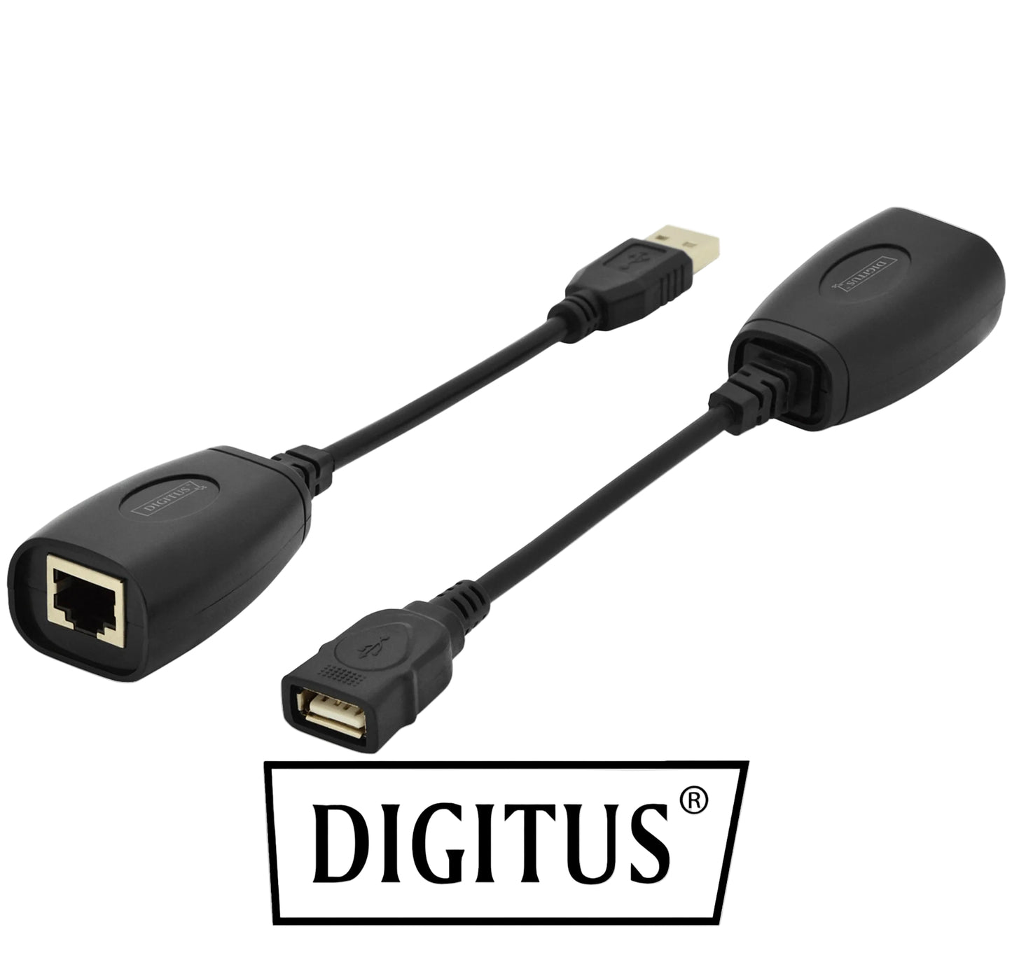 usb extender con rj45 fino a 45 metri  digitus  *215