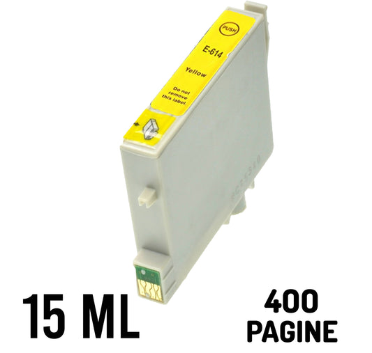 epson compatibile d68 dx3800 3850 4800 4850 yellow 15ml t0614