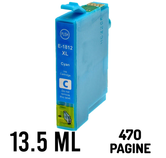 epson compatibile xp30 102 202 305 405 xl 13.5ml ciano 18C