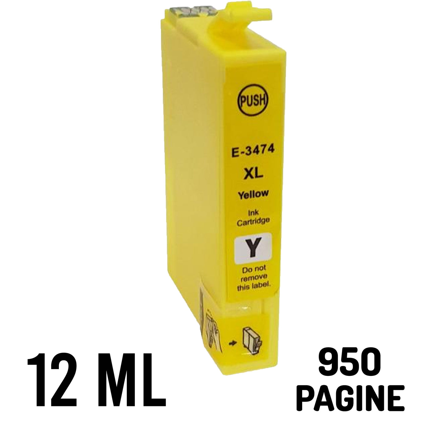 epson compatibile wf3725 3720 yellow xl t3474