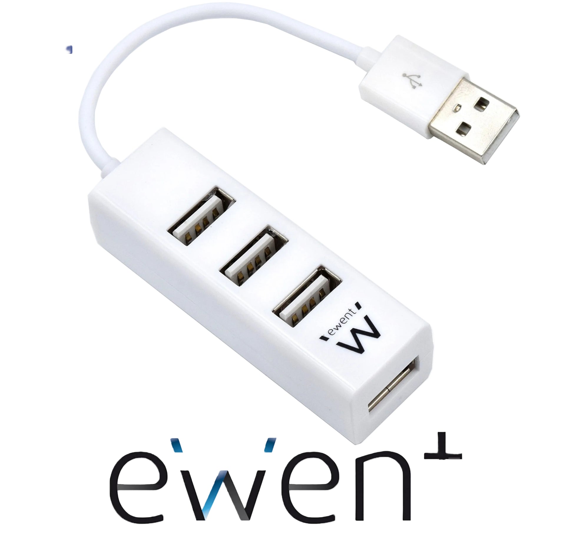 hub mini usb 2.0 4 porte white ewent *021