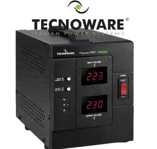 stabilizzatore elettronico power reg 3000va tecnoware *279