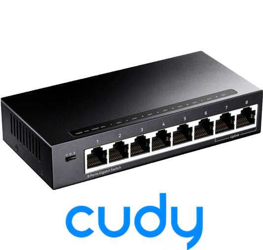 switch 8porte in metallo gigabit no managed Cudy *572