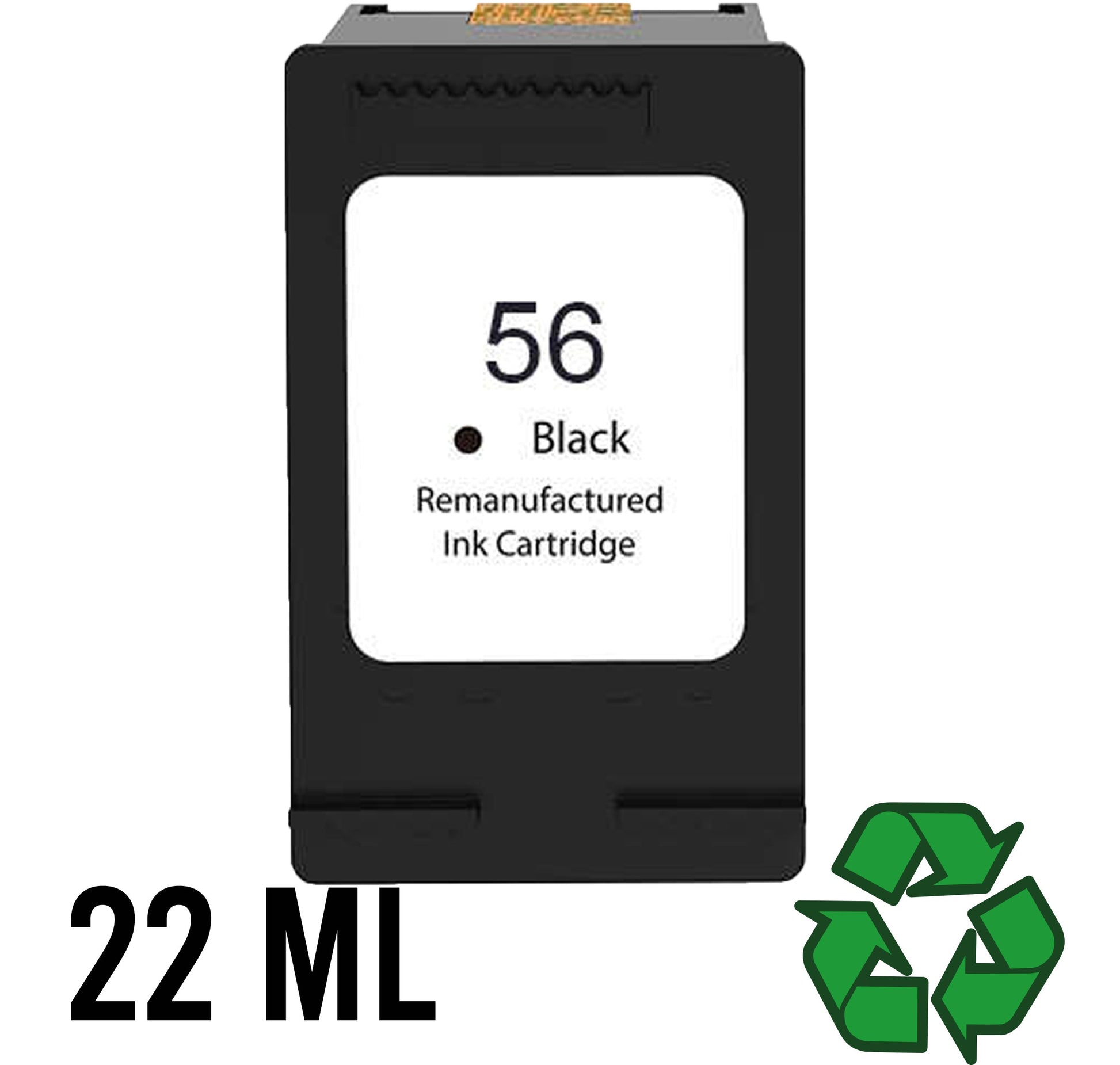 hp compatibile n 56 c6656 black