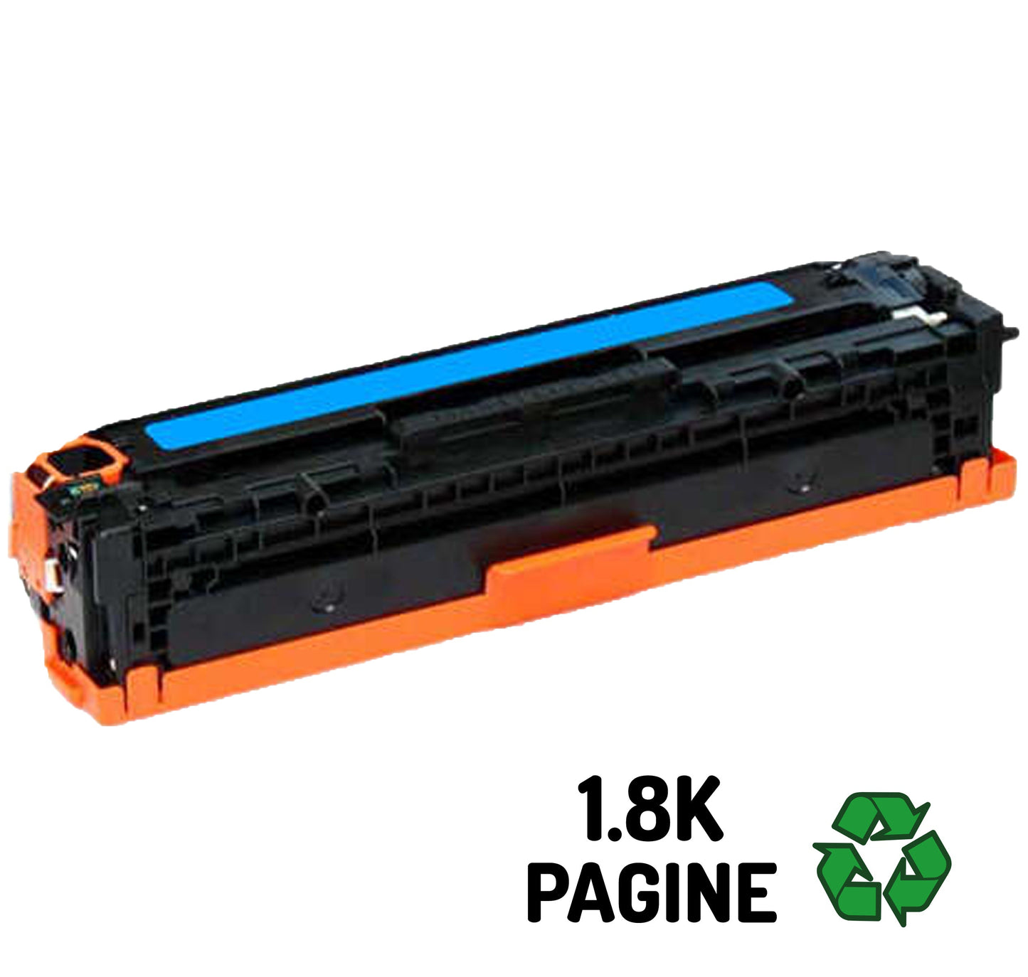 hp compatibile CF211A CB541A CE321A canon 716 731 ciano 1.8k