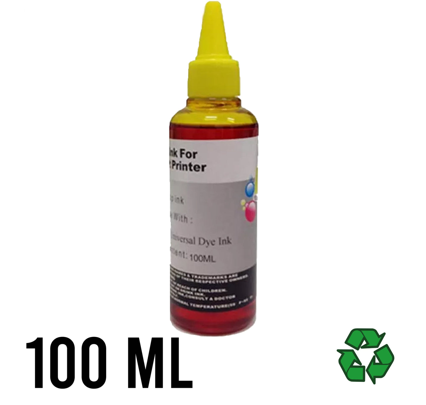 inchiostro universale yellow 100ml