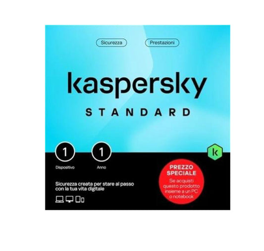 antivirus kaspersky  standard  12mesi 1 dispositivo* 739