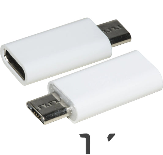 adattatore usb type C femmina - micro usb maschio *215