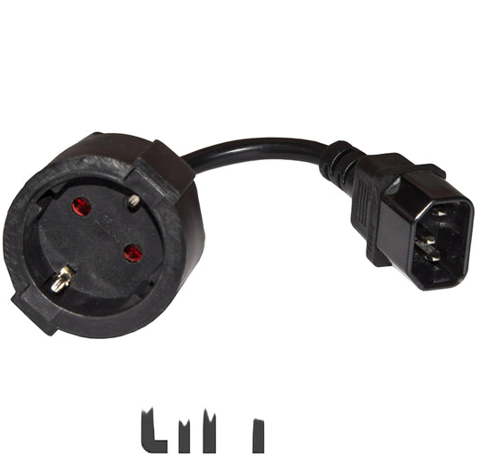cavo spina vde/presa schuko 0.5mt *215