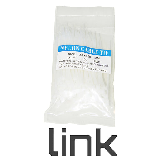 100 fascette 2.5x100 link *215