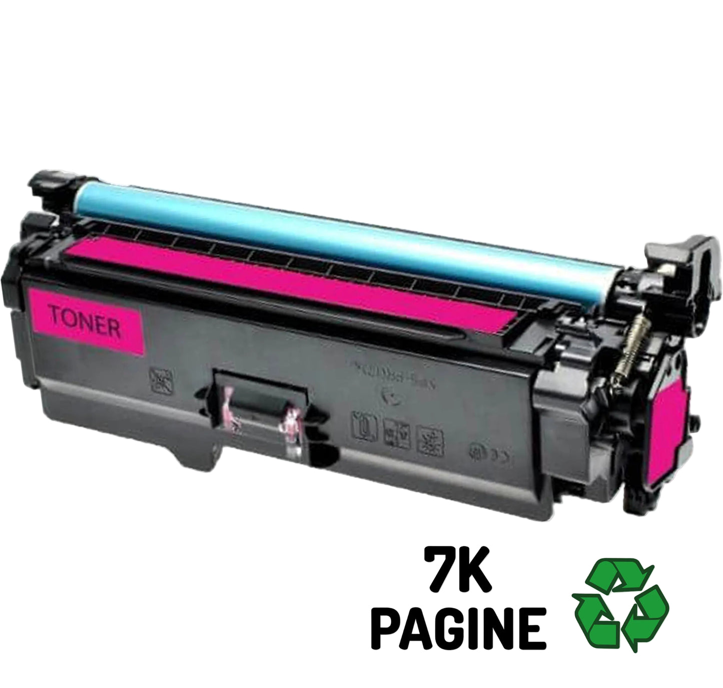 canon compatibile 723 hp ljcp3525 3530 enterprise 500 7k magenta