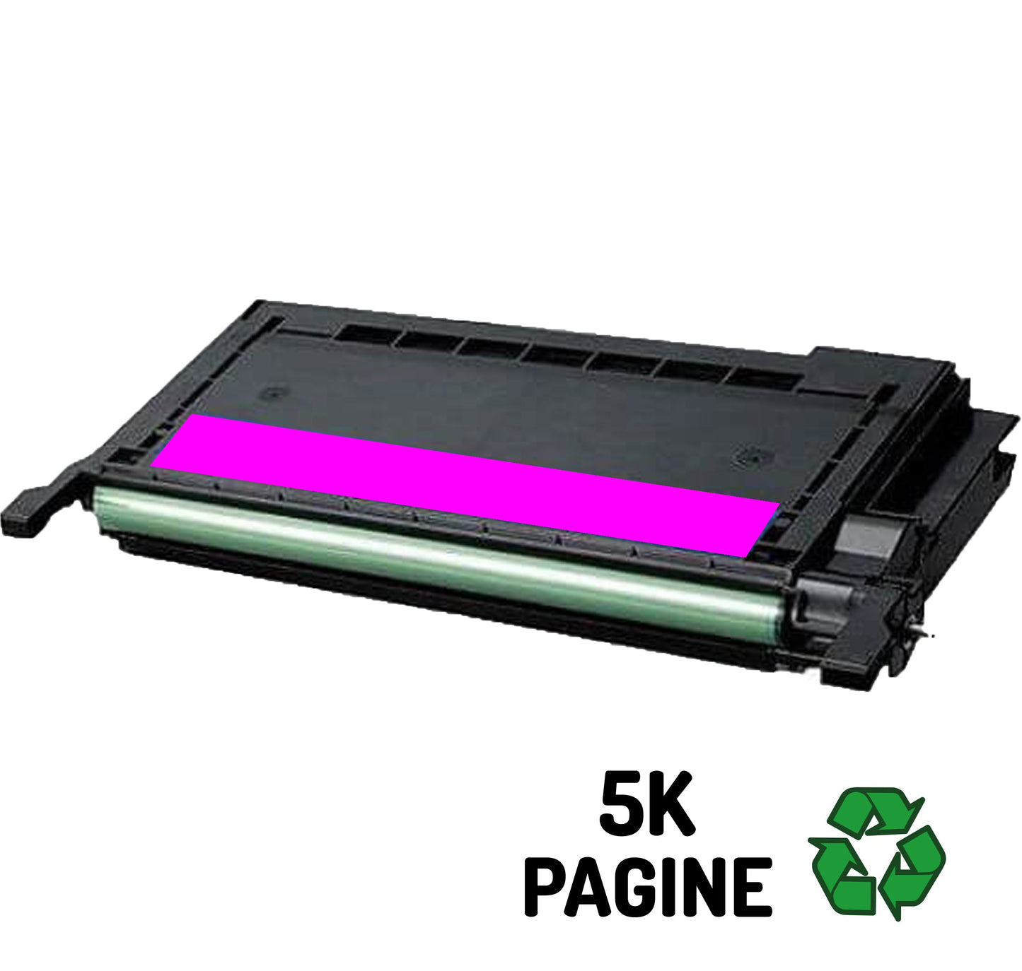 Toner Compatibile Samsung CLT-M510D Magenta 5000 Pagine per Stampanti Laser Samsung ProXpress