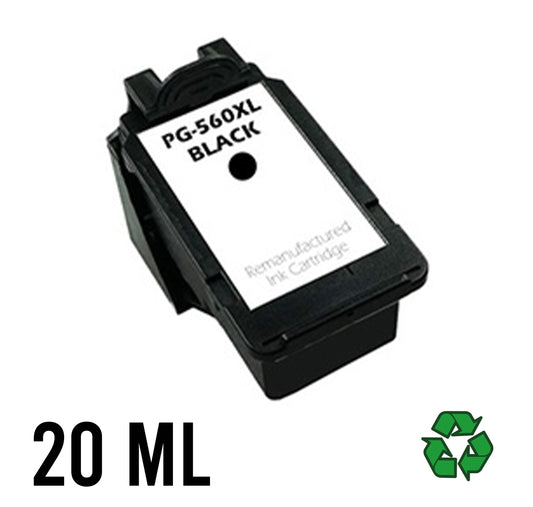 canon compatibile pg-560 xl 3712c001 3713c001 black *491