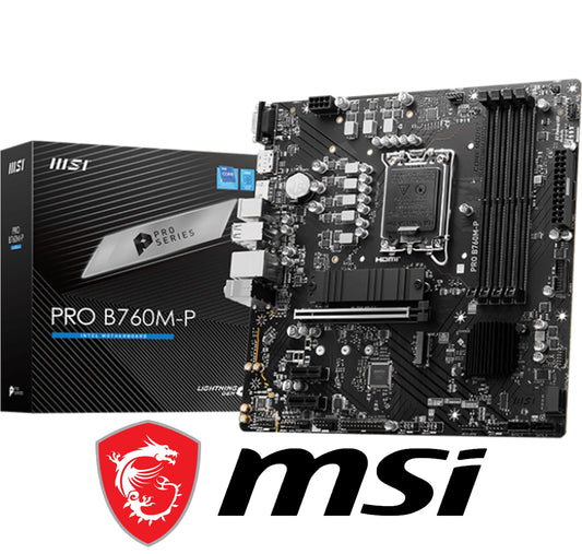 scheda madre MSI b760m-p ddr5 lan lga1700 Raptor Lake usb3.2*434