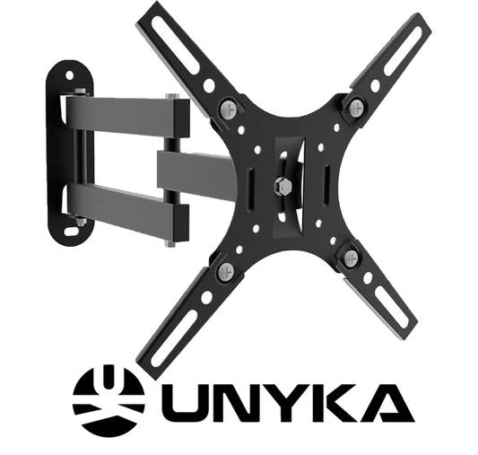 braccio supporto a muro snodabile monitor tv 13/42 unyka *572