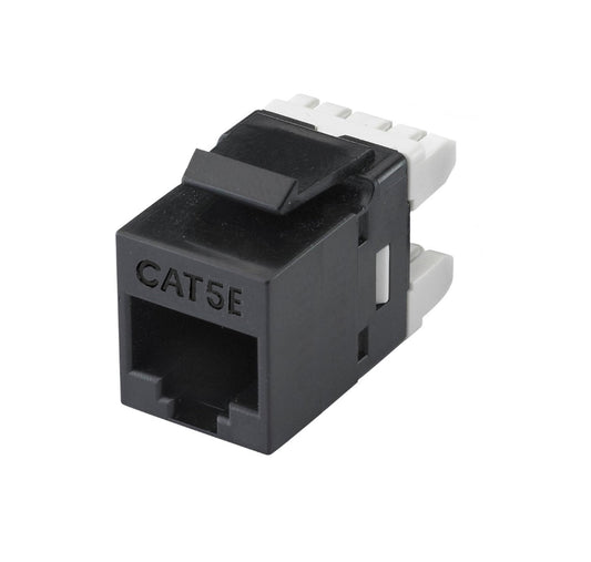 frutto keystone cat.5e utp 180 gradi black
